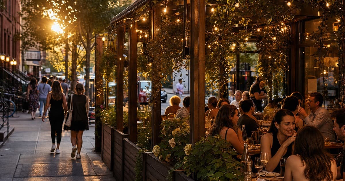 The Sheds Come Down, the Cafés Stay: NYC's Outdoor Dining Grows Up